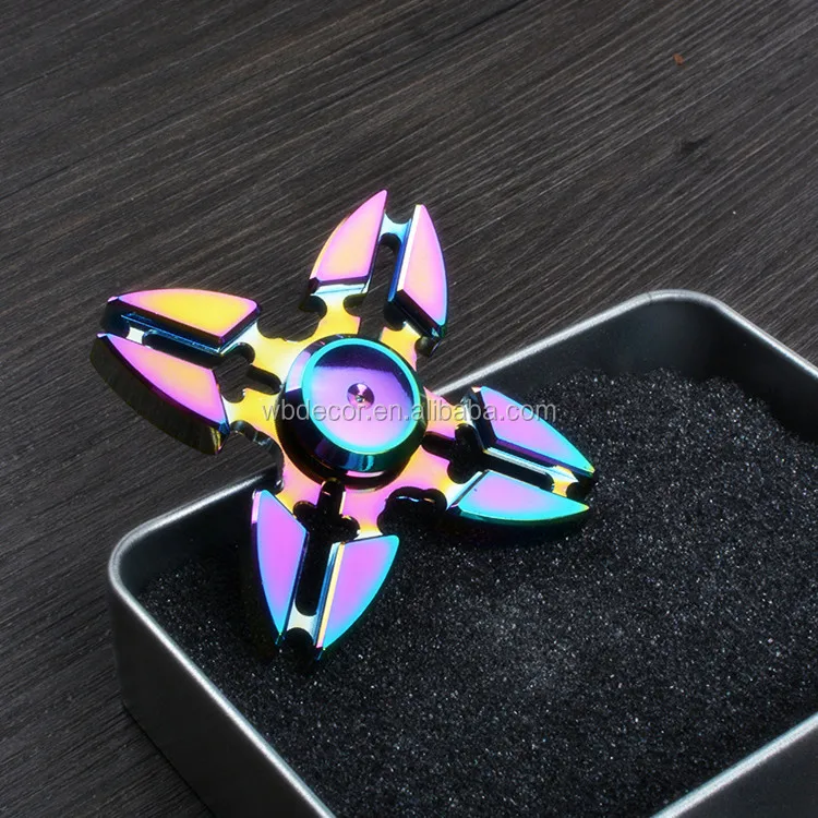 2017 Factory Oem Colorful Series Zinc Alloy/copper Fidget Spinner ...