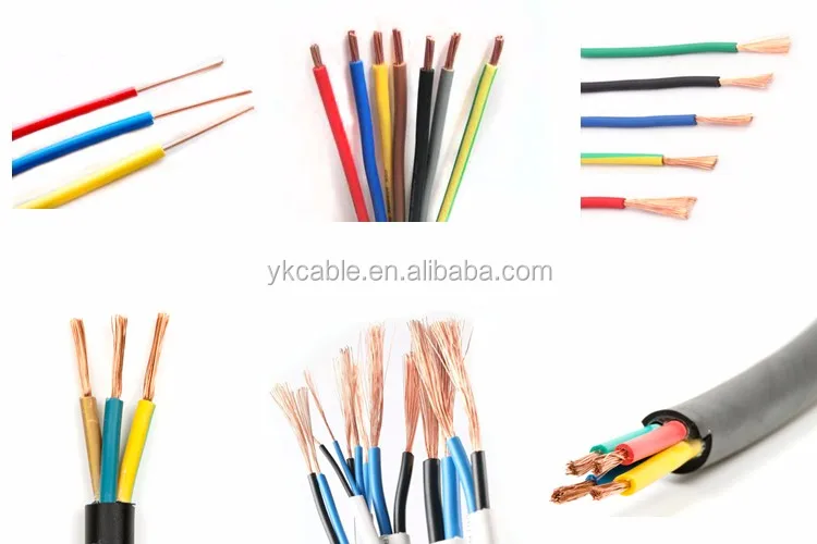 Electrical House Wiring Flexible Single Solid Stranded Copper Conductor