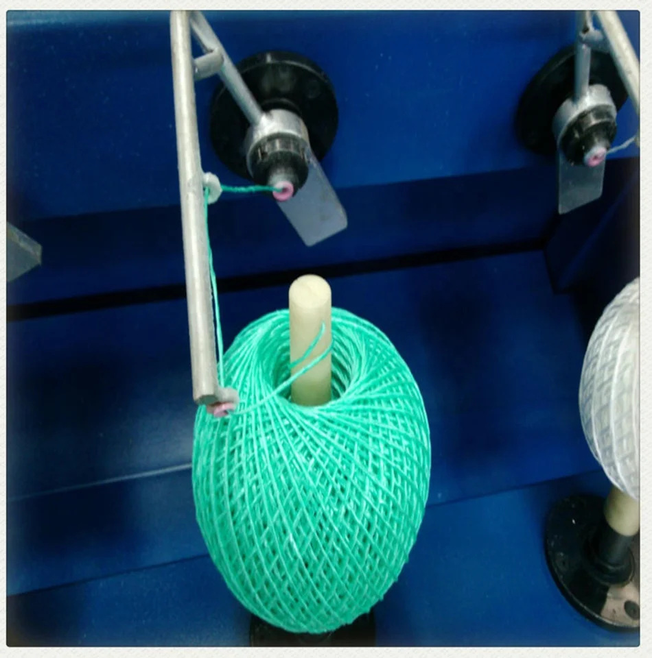 
pp split yarn rope extruder/ plastic twine fiber machine 