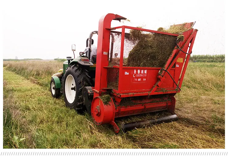 制造商供应拖拉机驱动稻草回收机,绿色稻草回收机,玉米秸秆回收机