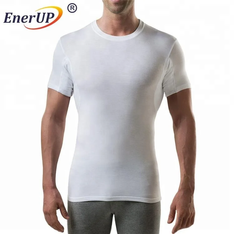 

White sweatproof lenzing modal shirt, Beige;black;blue;red;white;yellow