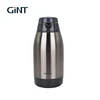 Fda food grade stainless steel coffee pot with plastic lid black cover