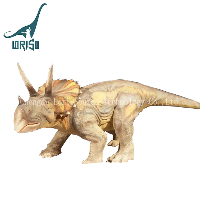 Triceratops Animatronic Dinosaur With Customized Voice For Amusement Park