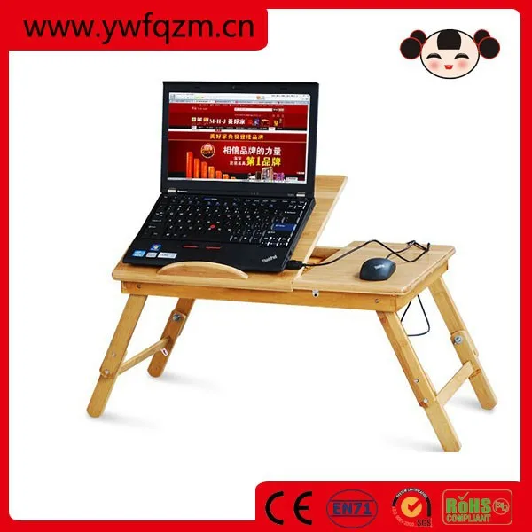 
Bamboo Custom Folding Bed Desk Computer Desk 