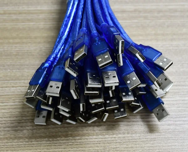 Blue Short USB 2.0 A Male to Mini 5 Pin B Data Charging Cable Cord Adapter 