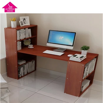 Modern Mdf Wood Corner Cheap Price Long Study Computer 