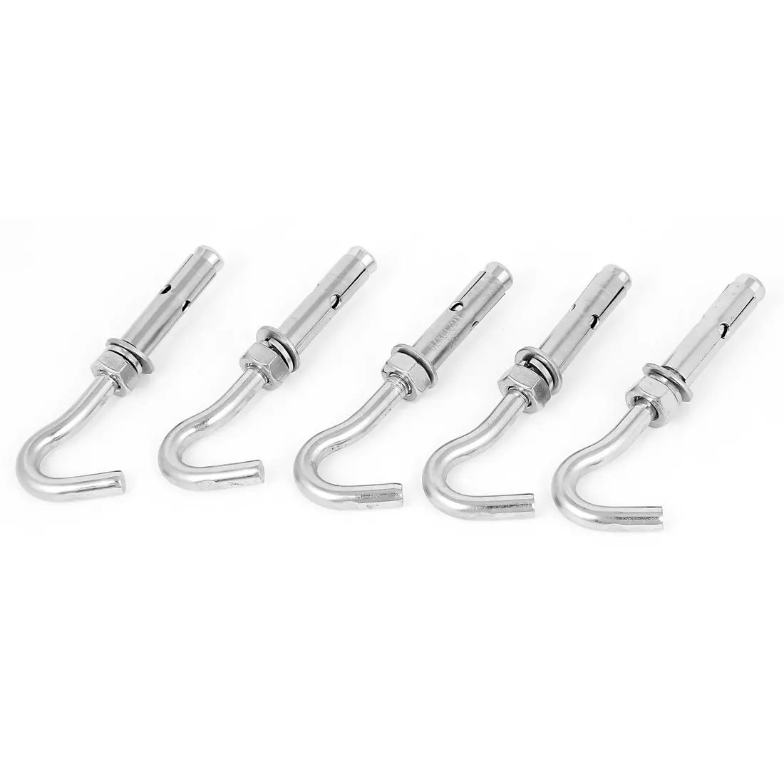2PCS Stainles Steel 304 M10 Hardware Tool Wall Fixing Expansion Anchor Bolt Open Cup Hook M10