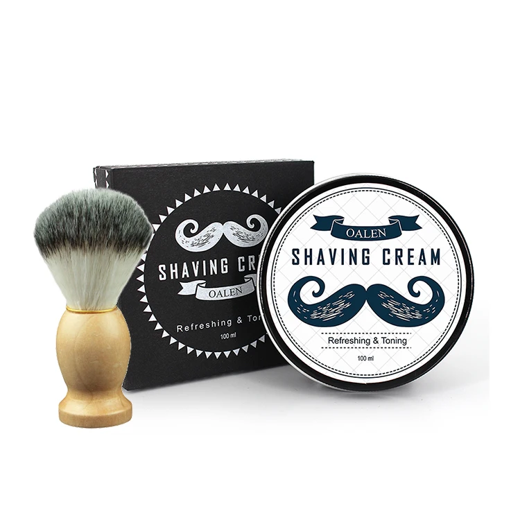 

OALEN Custom 100ML Wholesale Natural Softening Bulk Men Shaving Cream, N/a