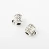 Zinc Alloy Dangles Connectors Spacer Bails Beads For charm Bracelet