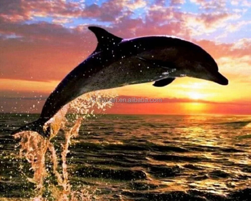 Venta al por mayor mosaico de delfines-Compre online los mejores