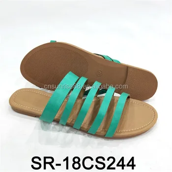 new design flat sandals ladies