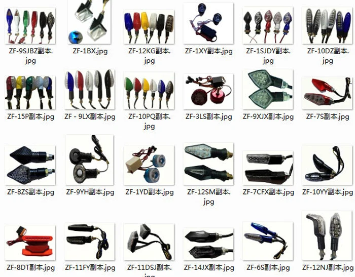 LED front star bullet blinker turn signals light for harley motorcycle