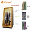 Hi-Tech Newest Rental Portable Mirror Magic Photo Booth With Props For Wedding Party Event Business