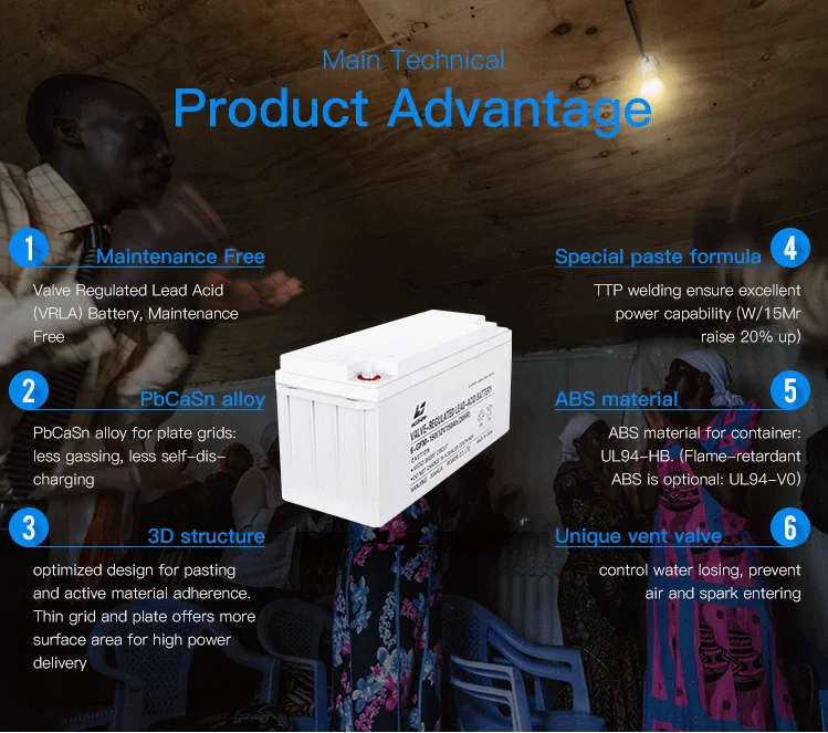 
hot sale in Myanmar market 12v 200ah solar storage battery 