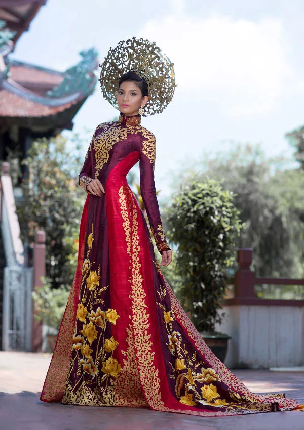 Вьетнамское платье