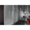 V108 high partition glass wall with blinds factory price louvered partition double glass partition interior glass cubicle partit