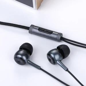 ecouteur Free sample 3.5mm 4 pin headphone jack android tablet headset in ear earphone