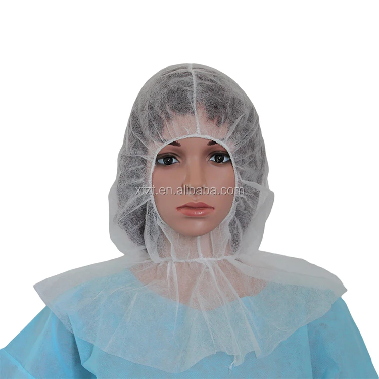 Disposable Pp Nonwoven Head Cover With Face Mask For Surgical And