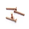 Factory hot sale purple Copper flat head rivet M6x50