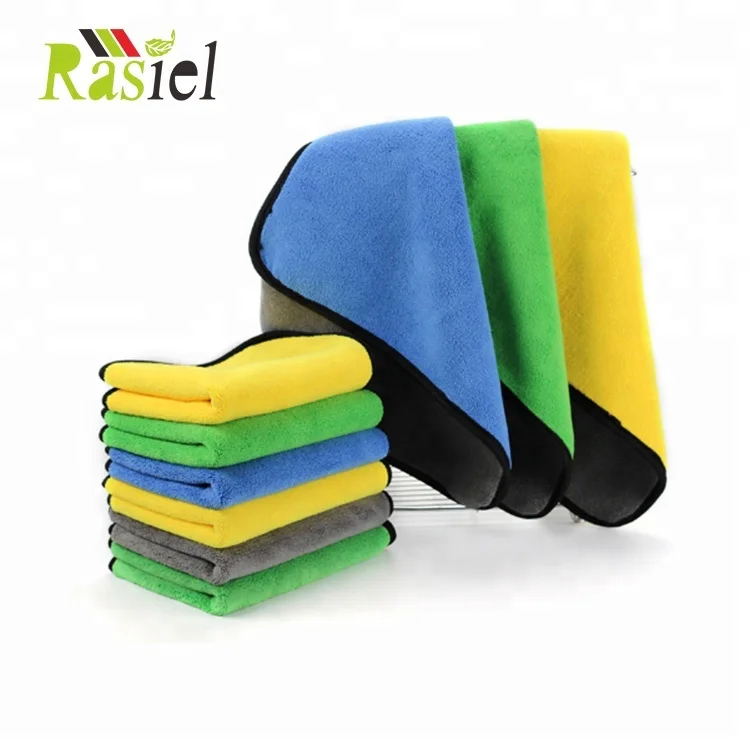 

Cheap Plush cleaning microfiber cloth in bulk high quality best quality thick as 800gsm, N/a