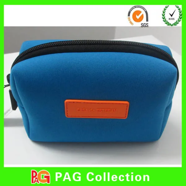 Waterproof Neoprene Toiletry Pouch Wash Bag Customized Logo Neoprene