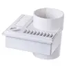 ERA pvc drainage fittigns upvc angle floor drain of DIN standard