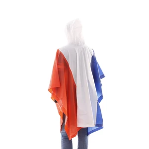 Image of Colorful Disposable Adult PVC Rain Ponchos,Rain Gear