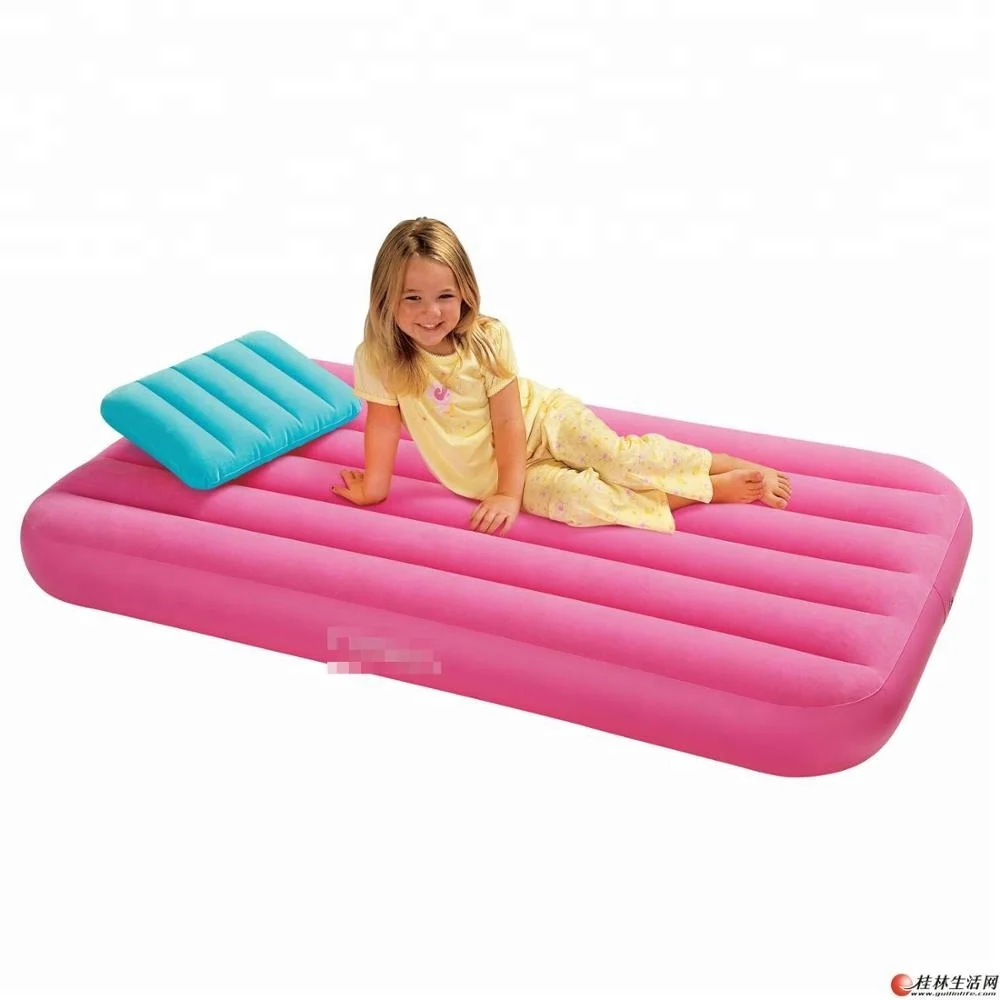 Kids Air Mattress Single Thick Air Bed Lunch Break With Sleeping Bag Storage Bag Buy Air Tidur Kasur