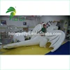 High Quality Inflatable White Dragon With Glossy TPU Material / Inflatable 3 Long Dragon Toy For Sale