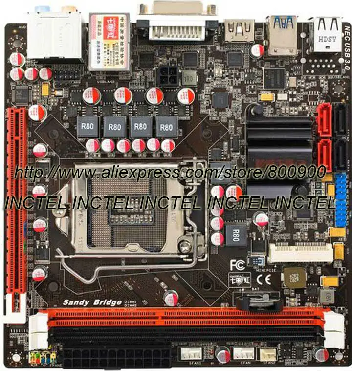 Colorful i-H61HD U3 V20 itx motherboard ITX
