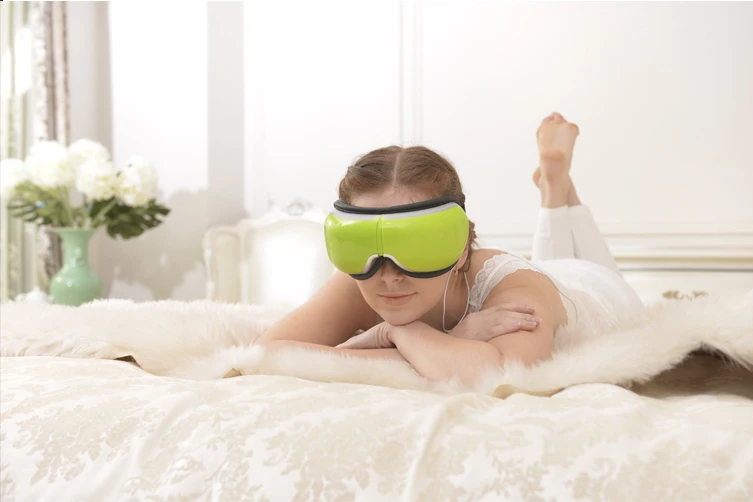 music player vibration kneading eye massager