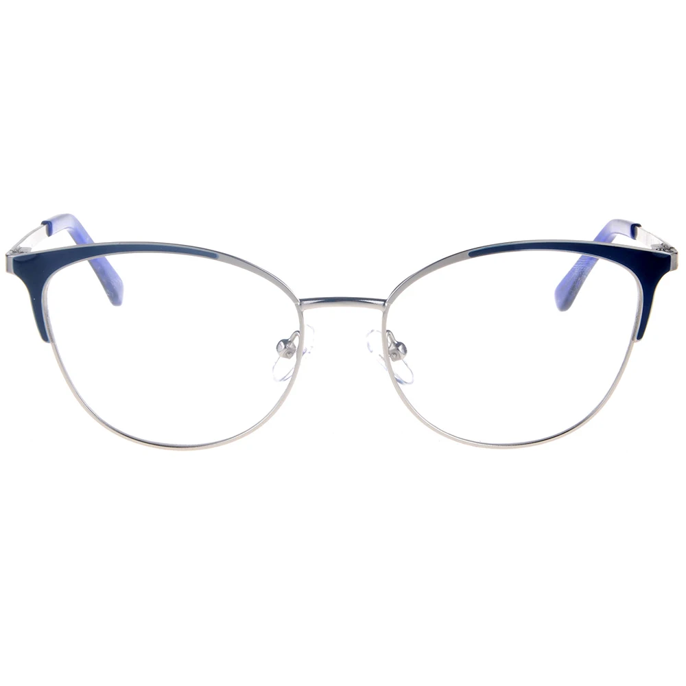 

Quality fashion ladies oval gold luxury optical frames