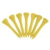 Multiple type durable wood golf step down tee