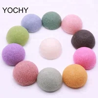 

Round Shape Cosmetic Puff Face Cleaning Sponge Natural Konjac Sponge Facial Cleanser