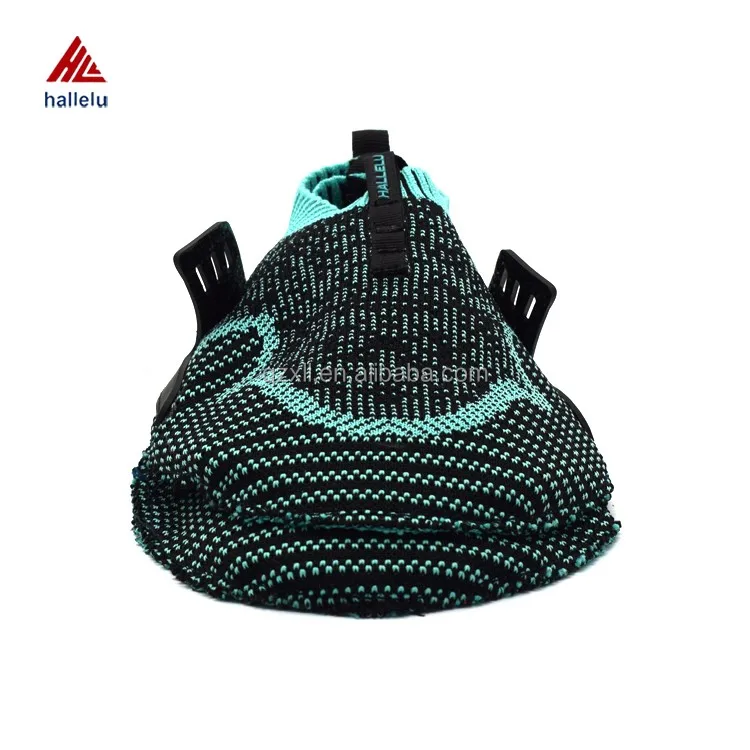 2017 Newly Designed Women Fly Knit Shoe Uppers Summer Breathable Slip On Air Holes Mujer Running Sport Shoes Uppers 2.jpg