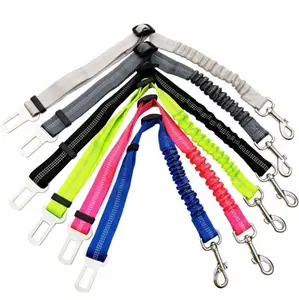 High Quality Nylon Dog Car Seat Belt with Reflective