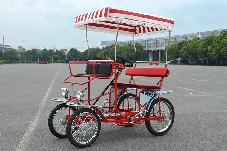 4 person bike cart