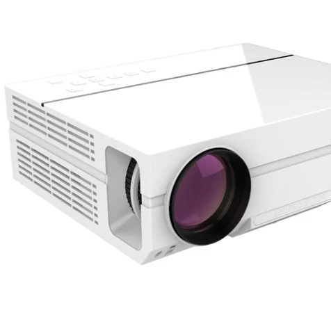 

1920*1080P Resolution LCD 3D Full HD 1080P Wireless Smart Interactive Professional Home Theater Projector, White black