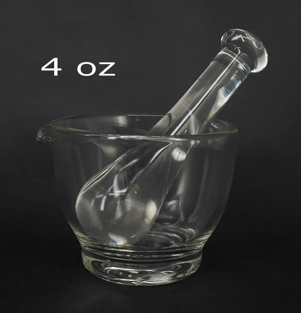 16 Oz Pharmacy Lab Use Glass Mortar And Pestle Set Buy 16 Oz Mortar