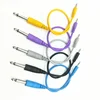 Colorful patch 3.5mm 6.35mm cable pvc Guitar Cable Musical Instrument Audio Cable