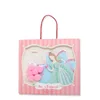 2.8m Rope Princess Pull Flag With Flower Blue Pink Green leaves For Girl Birthday Party Room kindergarten Decor Parent-child