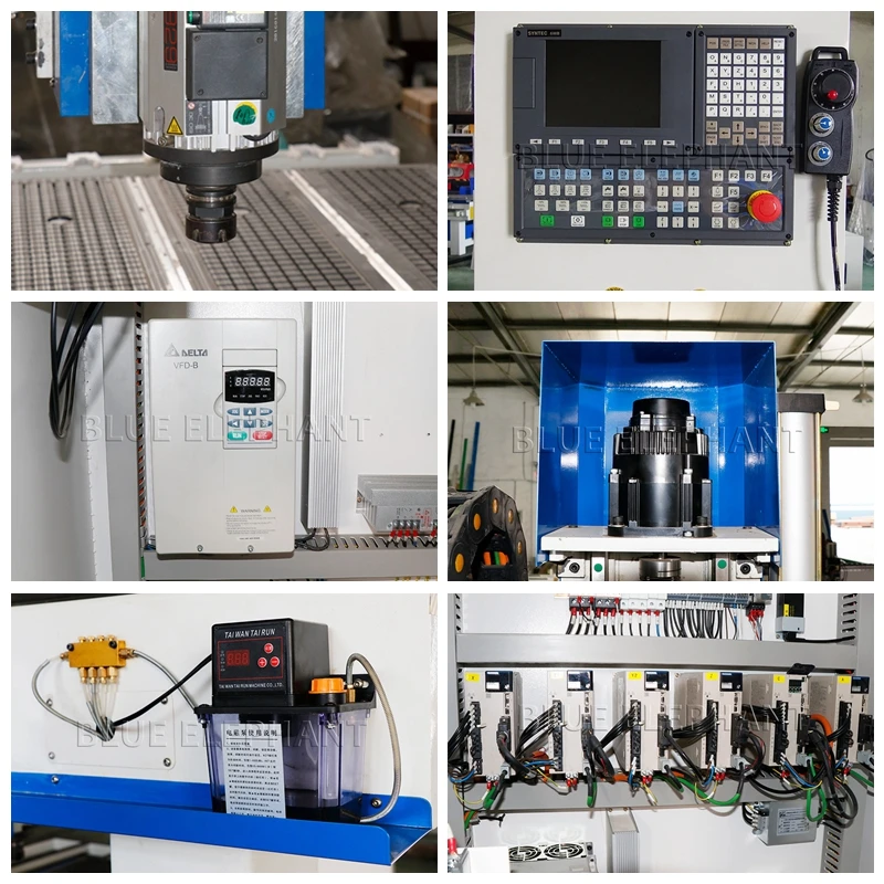 High Woodworking Cnc Router Automatic Tool Change Spindle Cnc Router 4 Axis Cnc Router Sale