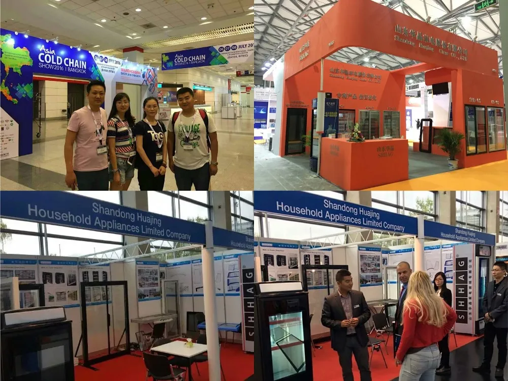 commercial walk-in freezer aluminium glass door for freezer parts