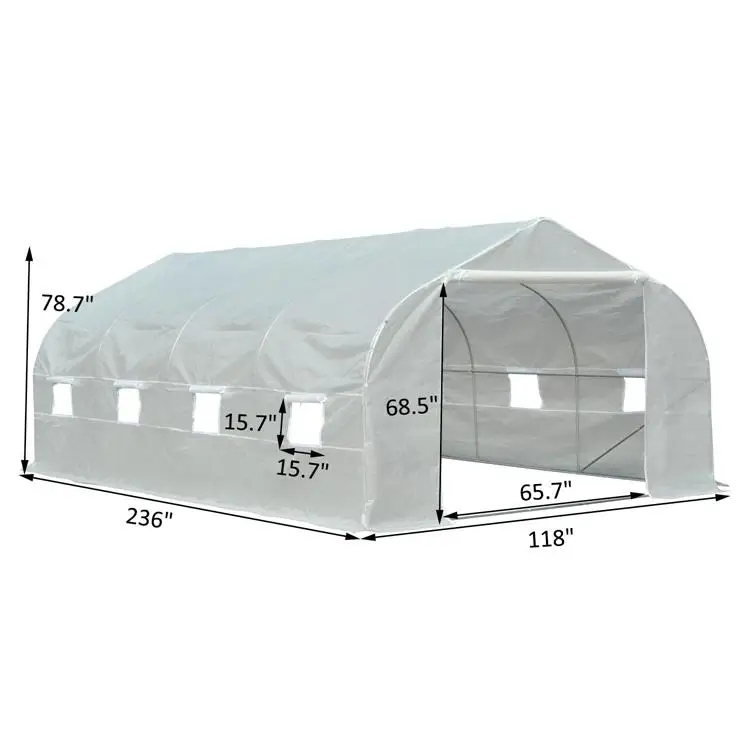 

Outdoor Walk-In Heavy Duty Greenhouse Plant Garden