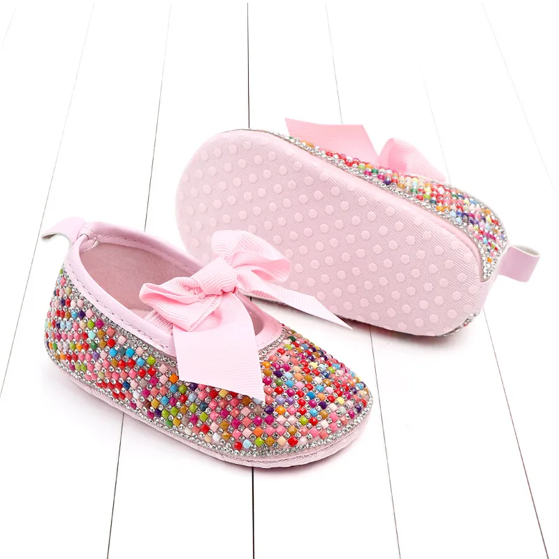 pearl shoes for baby girl