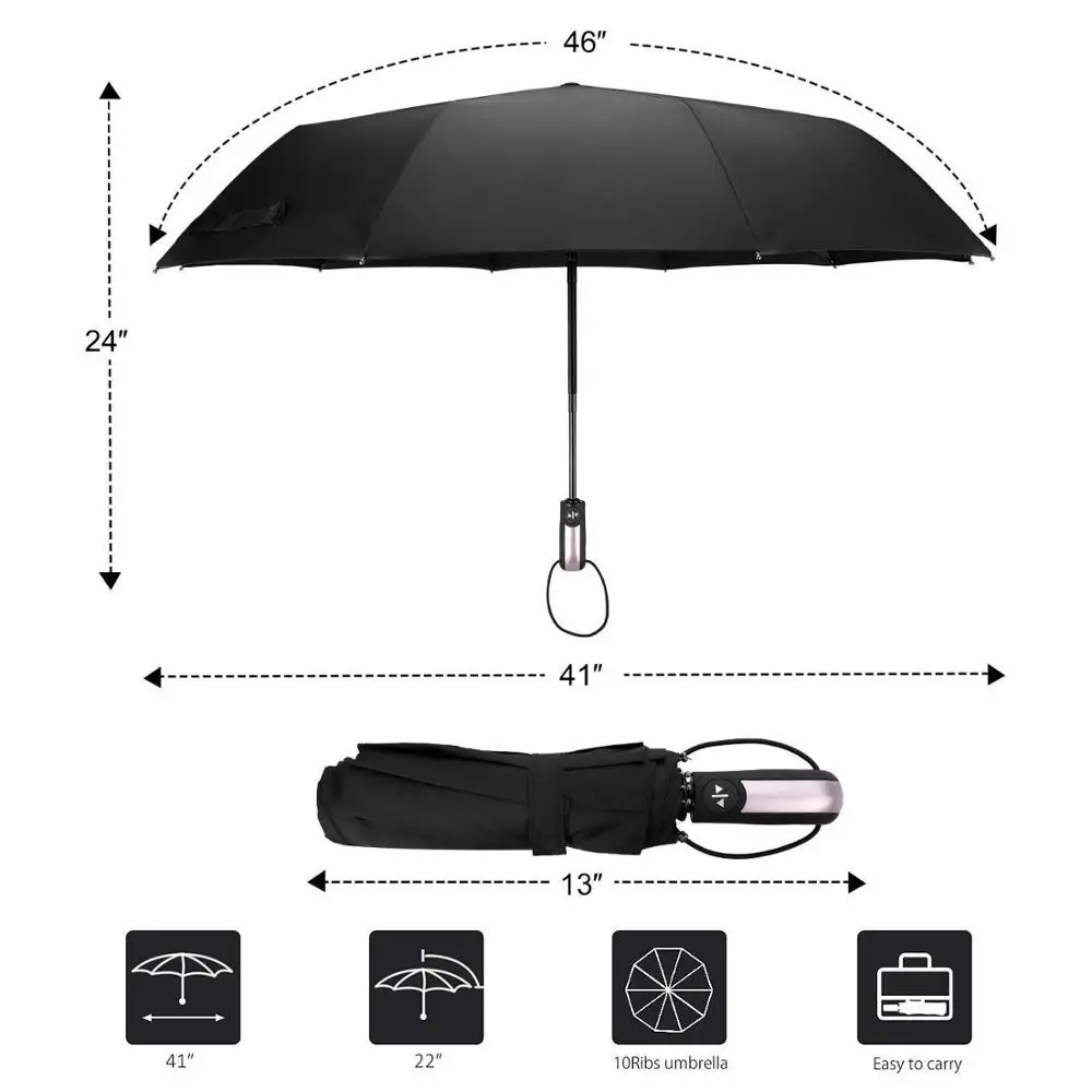 

High quality best price storm proof custom print umbrella