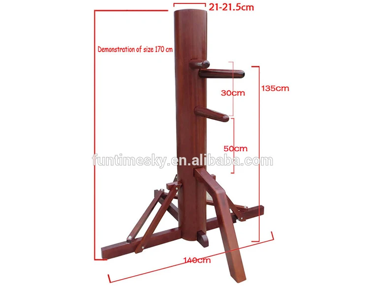 Деревянный Тренажер Для Отрабатывания Блоков Каратэ Купить