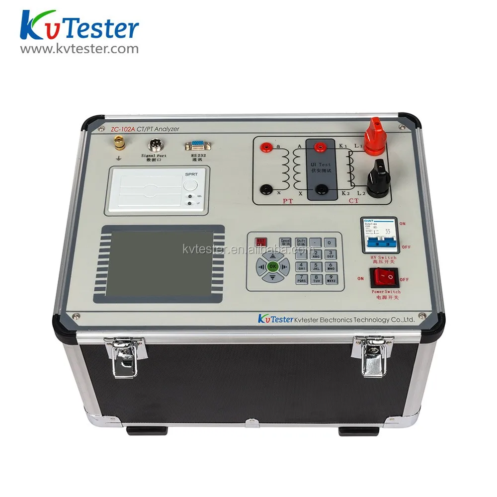 Kvtester Zc102a Good Quality High Voltage Ct Pt Turn Ratio Polarity