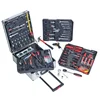 186pc Professional Tools Kit Toolkit Set Screwdriver Socket Ratchet Aluminum Storage Trolley Case