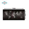 Large size map printed custom gaming mouse pad